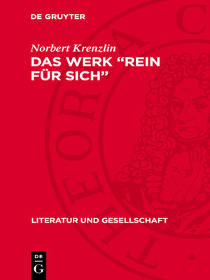 cover image of Das Werk „rein für sich"